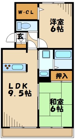 サンフィール弐番館の物件間取画像